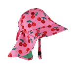 Αντηλιακό Καπέλο με Προστασία Αυχένα UPF50+ Cape Sunhat Zoocchini - Cherry