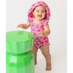 Αντηλιακό Καπέλο με Προστασία Αυχένα UPF50+ Cape Sunhat Zoocchini - Cherry - Image 5