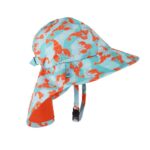 Αντηλιακό Καπέλο με Προστασία Αυχένα UPF50+ Cape Sunhat Zoocchini - Lobster