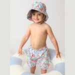 Αντηλιακό Καπέλο με Προστασία Αυχένα UPF50+ Cape Sunhat Zoocchini - Lobster - Image 5