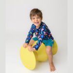 Αντηλιακό Σετ Μαγιό Σορτς, Μπλούζα και Bucket Καπέλο Zoocchini Walrus - Image 2