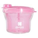 Δοσομετρητής Σκόνης Γάλακτος και Θήκη Σνακ 2 σε 1 Kikka Boo Pink - Image 5