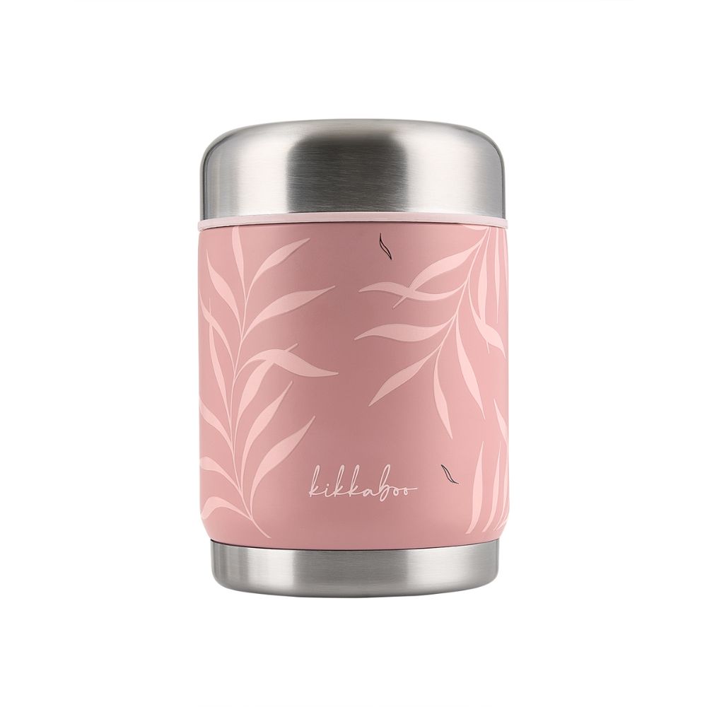 Θερμός Φαγητού Ανοξείδωτο Kikka Boo 400ml Flora Blush Θερμός Φαγητού Ανοξείδωτο Kikka Boo 400ml Flora Blush - Image 1