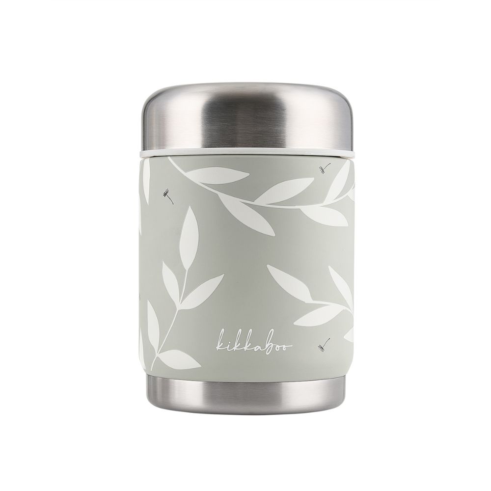 Θερμός Φαγητού Ανοξείδωτο Kikka Boo 400ml Flora Sand Θερμός Φαγητού Ανοξείδωτο Kikka Boo 400ml Flora Sand - Image 1