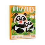 Μαγνητικό Βιβλίο με Παζλ 3 σε 1 - Wild Animals - Image 2