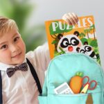 Μαγνητικό Βιβλίο με Παζλ 3 σε 1 - Wild Animals - Image 3