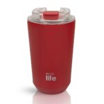 Ποτήρι Θερμός Ecolife - Pure Red Coffee Thermos 360ml