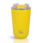 Ποτήρι Θερμός Ecolife - Pure Yellow Coffee Thermos 360ml
