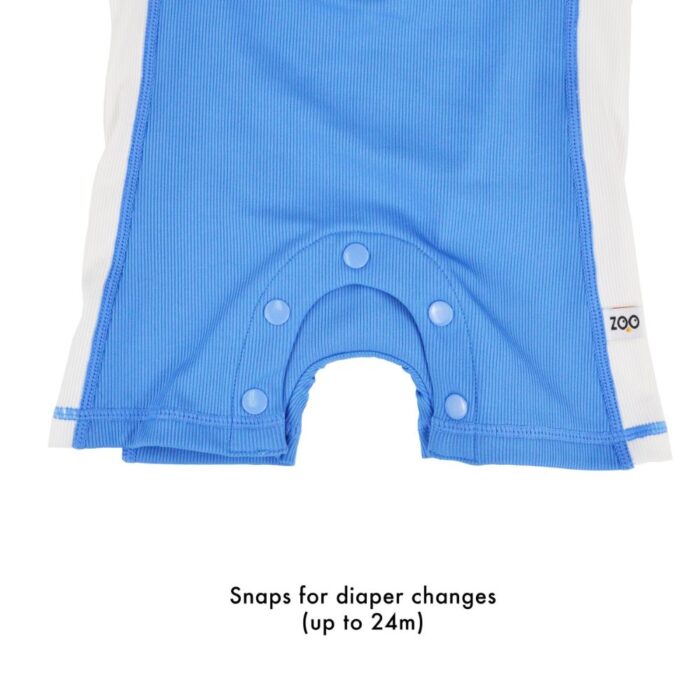Αντηλιακό Μαγιό Φορμάκι Zoocchini Surf Suit UPF50 Στάμπα Dino/Med Blue - Image 3