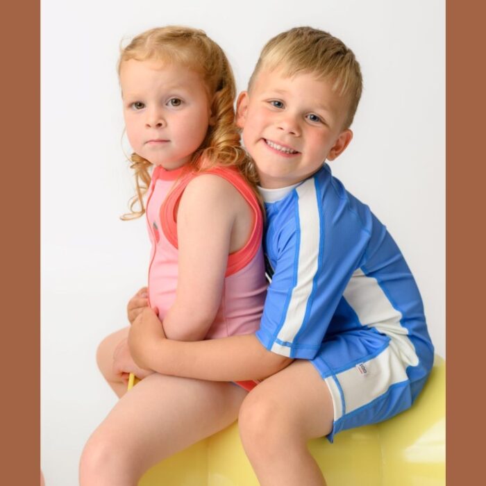 Αντηλιακό Μαγιό Φορμάκι Zoocchini Surf Suit UPF50 Στάμπα Dino/Med Blue - Image 7