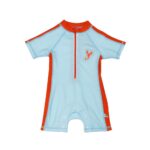 Αντηλιακό Μαγιό Φορμάκι Zoocchini Surf Suit UPF50 Στάμπα Lobster/Light Blue