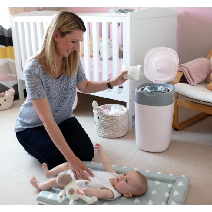 Κάδος Απόρριψης Πάνας Tommee Tippee Twist & Click - Pink - Image 6