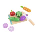 Λαχανικά και Δίσκος Κοπής Tooky Toy 16τμχ - Image 3