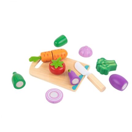 Λαχανικά και Δίσκος Κοπής Tooky Toy 16τμχ