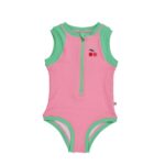 Ολόσωμο Μαγιώ με Στάμπα Zoocchini Cherry/Pink-Green