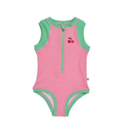 Ολόσωμο Μαγιώ με Στάμπα Zoocchini Cherry/Pink-Green