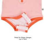 Ολόσωμο Μαγιώ με Στάμπα Zoocchini Strawberry/Pink-Red - Image 3