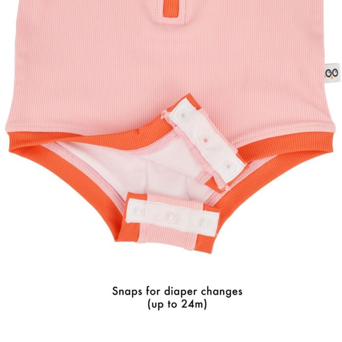 Ολόσωμο Μαγιώ με Στάμπα Zoocchini Strawberry/Pink-Red - Image 3