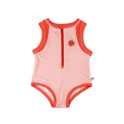 Ολόσωμο Μαγιώ με Στάμπα Zoocchini Strawberry/Pink-Red