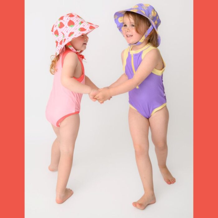 Ολόσωμο Μαγιώ με Στάμπα Zoocchini Strawberry/Pink-Red - Image 7