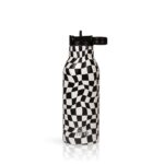 Ανοξείδωτο Παγούρι Θερμός με Καλαμάκι Ecolife 550ml - Black & White - Image 3