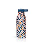 Ανοξείδωτο Παγούρι Θερμός με Καλαμάκι Ecolife 550ml - Color Squares - Image 3