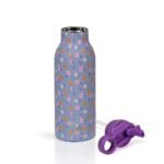 Ανοξείδωτο Παγούρι Θερμός με Καλαμάκι Ecolife 550ml - Flower Bloom - Image 2