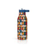 Ανοξείδωτο Παγούρι Θερμός με Καλαμάκι Ecolife 550ml - Stones - Image 3