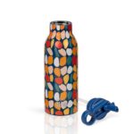 Ανοξείδωτο Παγούρι Θερμός με Καλαμάκι Ecolife 550ml - Stones - Image 2