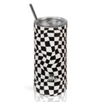 Ποτήρι Θερμός Ecolife - Black & White Coffee Thermos 500ml