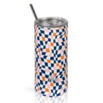 Ποτήρι Θερμός Ecolife - Color Squares Coffee Thermos 500ml