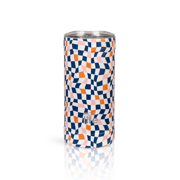 Ποτήρι Θερμός Ecolife - Color Squares Coffee Thermos 500ml - Image 3