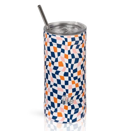 Ποτήρι Θερμός Ecolife - Color Squares Coffee Thermos 500ml