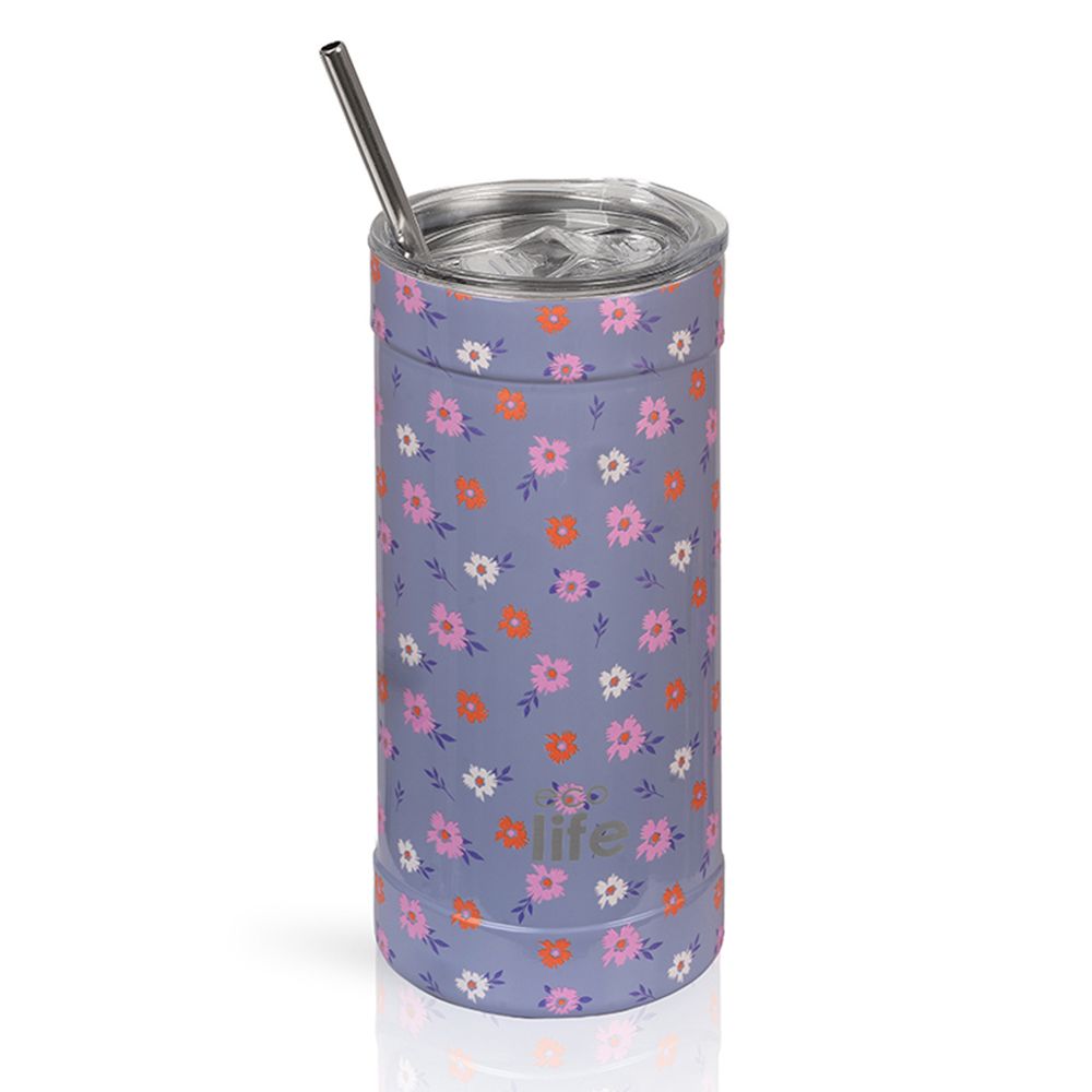 Ποτήρι Θερμός Ecolife - Flower Bloom Coffee Thermos 500ml Ποτήρι Θερμός Ecolife - Flower Bloom Coffee Thermos 500ml - Image 1