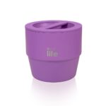 Στρογγυλό Ανοξείδωτο Θερμός Φαγητού Ecolife 750ml Μωβ