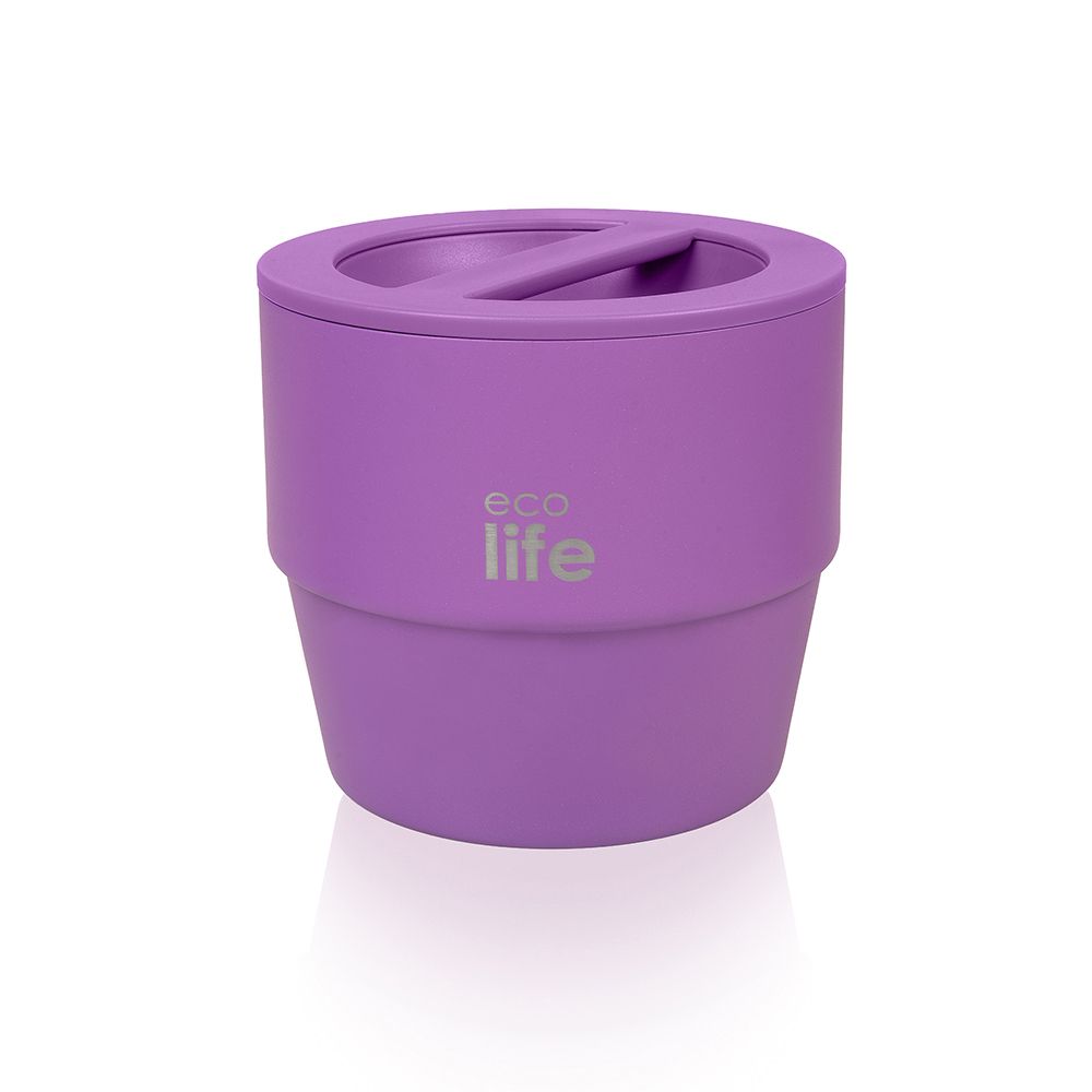 Στρογγυλό Ανοξείδωτο Θερμός Φαγητού Ecolife 750ml Μωβ Στρογγυλό Ανοξείδωτο Θερμός Φαγητού Ecolife 750ml Μωβ - Image 1
