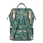 Τσάντα Μαμάς-Αλλαξιέρα Kikka Boo Siena Luxe Secret Garden Dark Green - Image 3