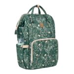 Τσάντα Μαμάς-Αλλαξιέρα Kikka Boo Siena Luxe Secret Garden Dark Green - Image 2