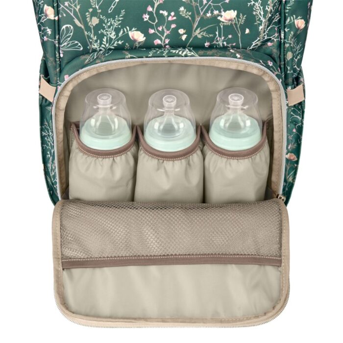 Τσάντα Μαμάς-Αλλαξιέρα Kikka Boo Siena Luxe Secret Garden Dark Green - Image 5