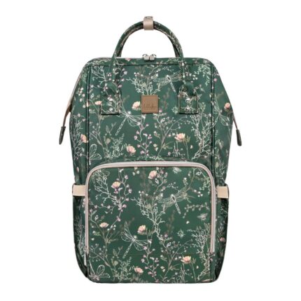 Τσάντα Μαμάς-Αλλαξιέρα Kikka Boo Siena Luxe Secret Garden Dark Green