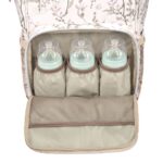 Τσάντα Μαμάς-Αλλαξιέρα Kikka Boo Siena Luxe Secret Garden Beige - Image 5