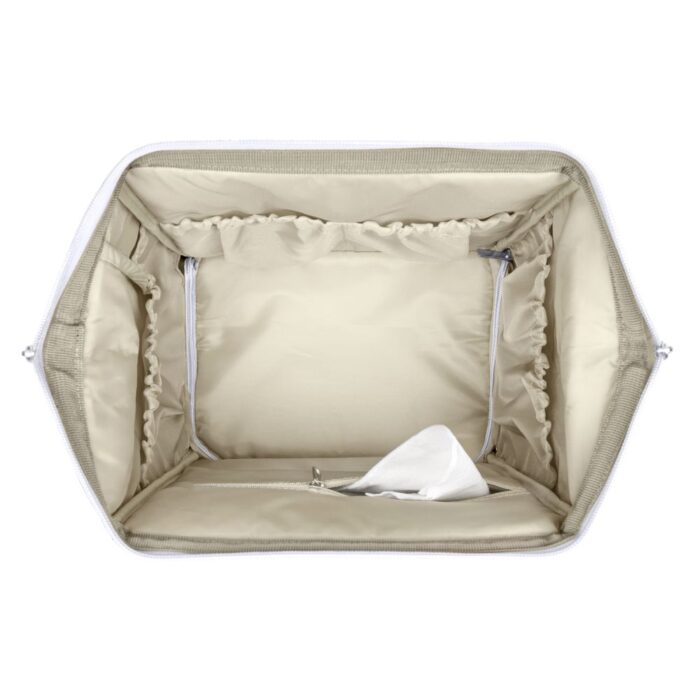 Τσάντα Μαμάς-Αλλαξιέρα Kikka Boo Siena Luxe Secret Garden Beige - Image 7