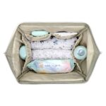 Τσάντα Μαμάς-Αλλαξιέρα Kikka Boo Siena Luxe Secret Garden Beige - Image 8