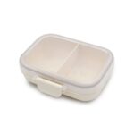 Φαγητοδοχείο Snack Bento 2 Θέσεων 576ml Melii - Ivory