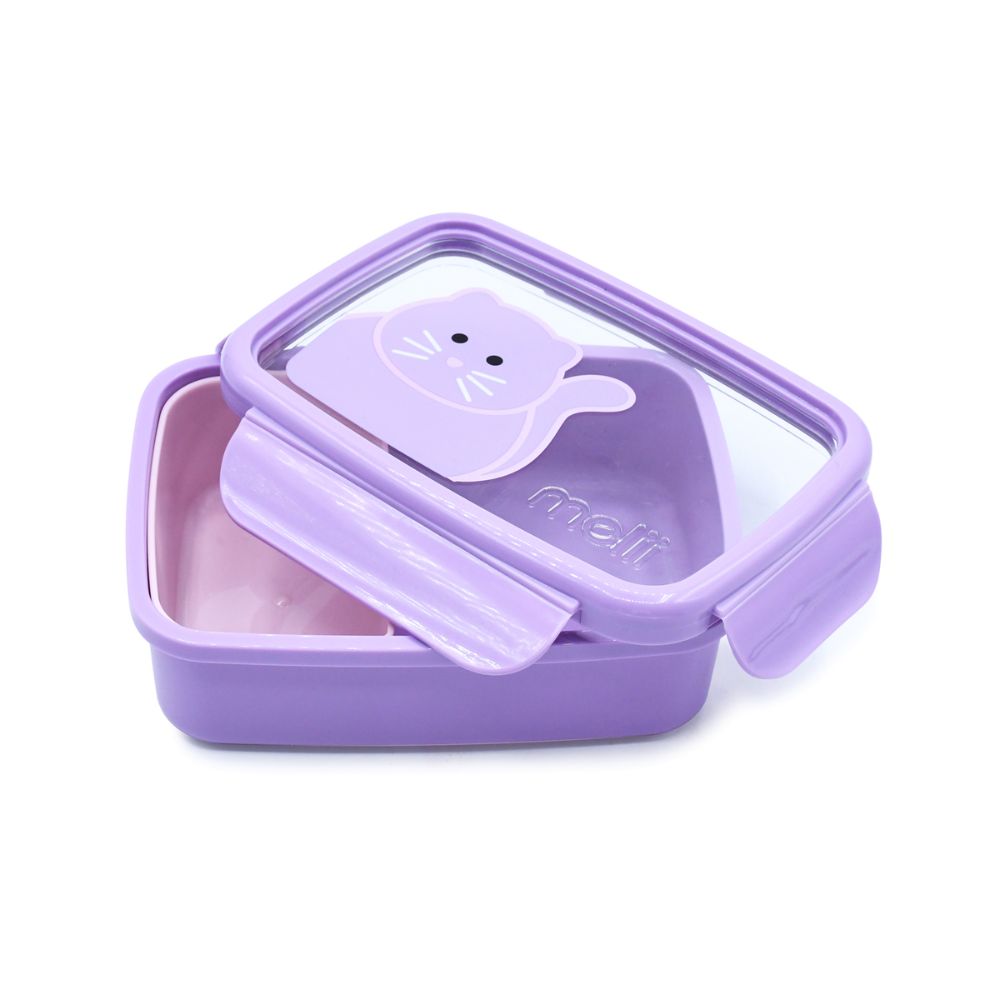 Δοχείο Φαγητού 2 Θέσεων Melii Bento 880ml - Cat Δοχείο Φαγητού 2 Θέσεων Melii Bento 880ml - Cat - Image 1