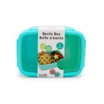 Δοχείο Φαγητού 2 Θέσεων Melii Bento 880ml - Mint/Blue