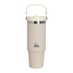 Tumbler 'Hunlde Lid' Ecolife - Light Rose 900ml