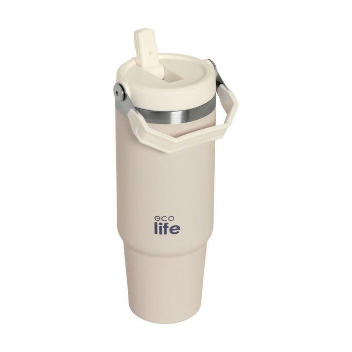 Tumbler 'Hunlde Lid' Ecolife - Light Rose 900ml - Image 2