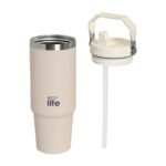 Tumbler 'Hunlde Lid' Ecolife - Light Rose 900ml - Image 3
