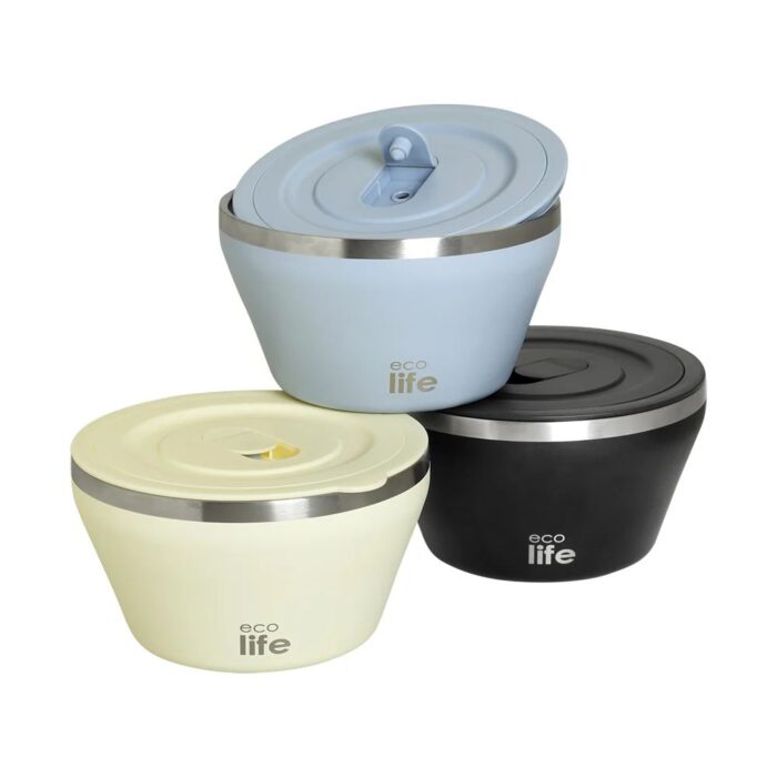 Θερμός Φαγητού Μπολ Ecolife 1180ml - Blue - Image 5